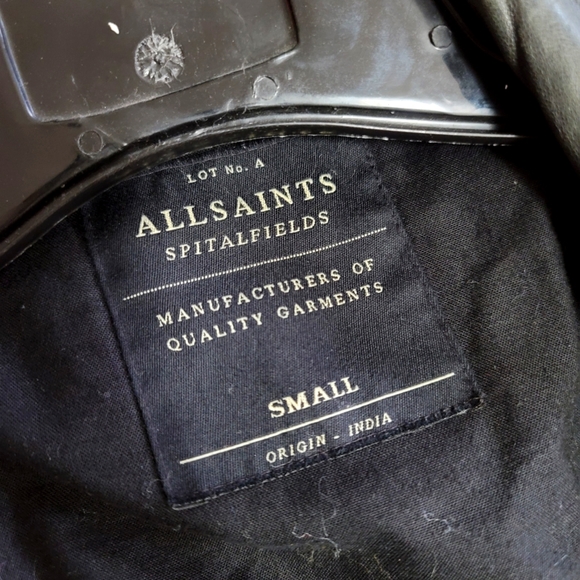 ALLSAINTS quilted leather jacket - Picture 10 of 11